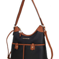 The Harper Vegan Leather Shoulder Bag by Mia K-MKF Collection by Mia K-[option4]-[option5]-[option6]-[option7]-[option8]-Shop-Boutique-Clothing-for-Women-Online