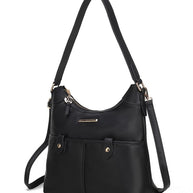 The Harper Vegan Leather Shoulder Bag by Mia K-MKF Collection by Mia K-[option4]-[option5]-[option6]-[option7]-[option8]-Shop-Boutique-Clothing-for-Women-Online