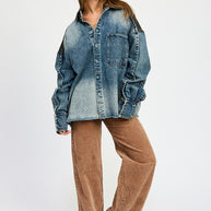 OVERSIZED DENIM JACKET WITH BUTTONS-Emory Park-[option4]-[option5]-[option6]-[option7]-[option8]-Shop-Boutique-Clothing-for-Women-Online