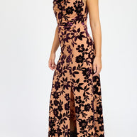 FLORAL PRINT COWL NECK MAXI DRESS-Emory Park-[option4]-[option5]-[option6]-[option7]-[option8]-Shop-Boutique-Clothing-for-Women-Online