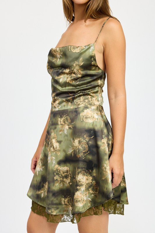 COWL NECK MINI DRESS WITH BACK TIE-Emory Park-[option4]-[option5]-[option6]-[option7]-[option8]-Shop-Boutique-Clothing-for-Women-Online