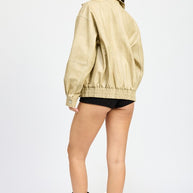 VINTAGE PU OVERSIZED BOMBER JACKET-Emory Park-[option4]-[option5]-[option6]-[option7]-[option8]-Shop-Boutique-Clothing-for-Women-Online