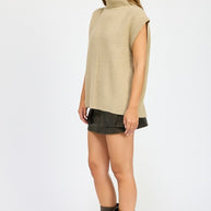 SPLIT BACK TURTLE NECK SWEATER TOP-Emory Park-[option4]-[option5]-[option6]-[option7]-[option8]-Shop-Boutique-Clothing-for-Women-Online