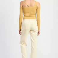 CORDUROY FULL PANTS WITH POCKETS-Emory Park-[option4]-[option5]-[option6]-[option7]-[option8]-Shop-Boutique-Clothing-for-Women-Online