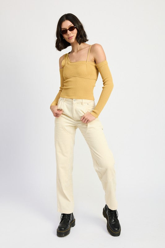 CORDUROY FULL PANTS WITH POCKETS-Emory Park-[option4]-[option5]-[option6]-[option7]-[option8]-Shop-Boutique-Clothing-for-Women-Online