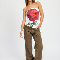CORDUROY FULL PANTS WITH POCKETS-Emory Park-ASH-S-[option4]-[option5]-[option6]-[option7]-[option8]-Shop-Boutique-Clothing-for-Women-Online