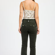 VELVET RUCHED TOP WITH LACE DETAIL-Emory Park-[option4]-[option5]-[option6]-[option7]-[option8]-Shop-Boutique-Clothing-for-Women-Online