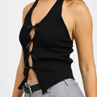 HALTER NECK TO WITH BOW DETAILS-Emory Park-[option4]-[option5]-[option6]-[option7]-[option8]-Shop-Boutique-Clothing-for-Women-Online