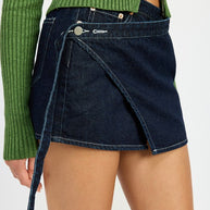 WRAPPED MINI DENIM SKIRT-Emory Park-[option4]-[option5]-[option6]-[option7]-[option8]-Shop-Boutique-Clothing-for-Women-Online