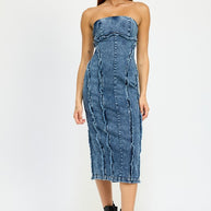 TUBE FRAYED SEAM MIDI DRESS-Emory Park-[option4]-[option5]-[option6]-[option7]-[option8]-Shop-Boutique-Clothing-for-Women-Online