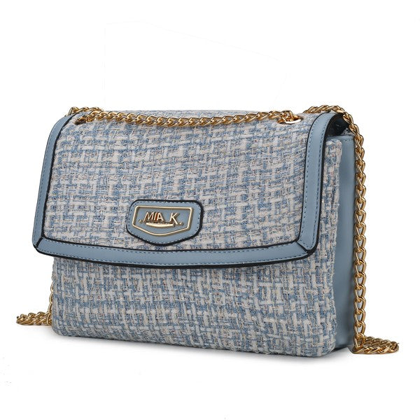 The Mackenzie Tweed Shoulder Bag by Mia K-MKF Collection by Mia K-[option4]-[option5]-[option6]-[option7]-[option8]-Shop-Boutique-Clothing-for-Women-Online