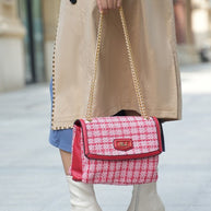 The Mackenzie Tweed Shoulder Bag by Mia K-MKF Collection by Mia K-[option4]-[option5]-[option6]-[option7]-[option8]-Shop-Boutique-Clothing-for-Women-Online