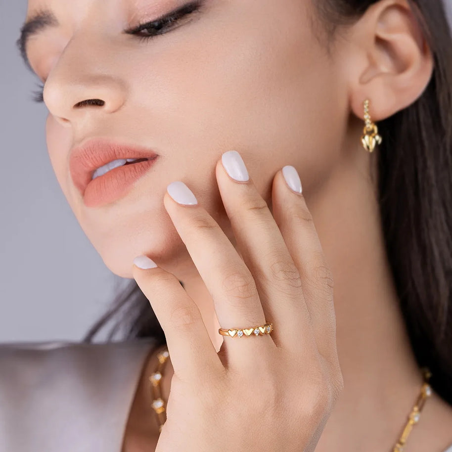 925 Sterling Silver Moissanite Heart Ring-ring-Trendsi-[option4]-[option5]-[option6]-[option7]-[option8]-Shop-Boutique-Clothing-for-Women-Online