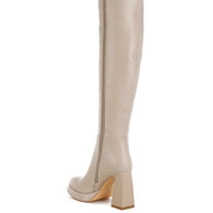 Nenana Faux Leather Knee-High Boots-Rag Company-[option4]-[option5]-[option6]-[option7]-[option8]-Shop-Boutique-Clothing-for-Women-Online