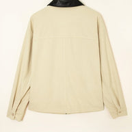 Textured Zip-Up Collared Faux Leather Jacket-JUNIPER BLVD-[option4]-[option5]-[option6]-[option7]-[option8]-Shop-Boutique-Clothing-for-Women-Online