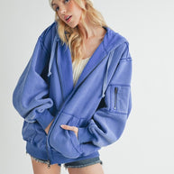 Fiori Hoodie Jacket-Aemi + Co-[option4]-[option5]-[option6]-[option7]-[option8]-Shop-Boutique-Clothing-for-Women-Online