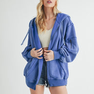 Fiori Hoodie Jacket-Aemi + Co-[option4]-[option5]-[option6]-[option7]-[option8]-Shop-Boutique-Clothing-for-Women-Online