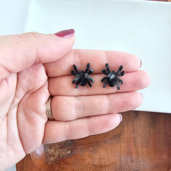 Spider Studs - Black-Spiffy & Splendid-Black-OneSize-[option4]-[option5]-[option6]-[option7]-[option8]-Shop-Boutique-Clothing-for-Women-Online