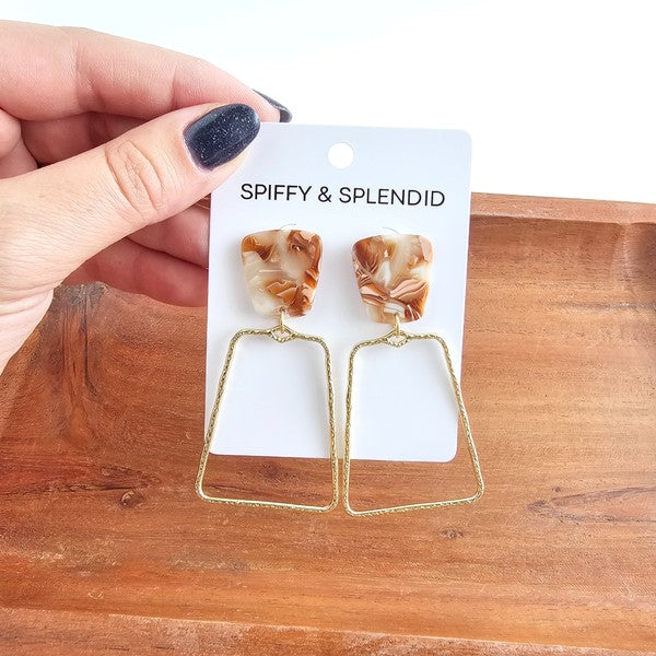 Ariana Earrings - Rust-Spiffy & Splendid-Rust-OneSize-[option4]-[option5]-[option6]-[option7]-[option8]-Shop-Boutique-Clothing-for-Women-Online