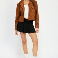 SUDE JACKET WITH POCKETS-Emory Park-[option4]-[option5]-[option6]-[option7]-[option8]-Shop-Boutique-Clothing-for-Women-Online