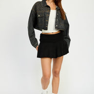 EMBROIDERED DENIM CROP JACKET-Emory Park-[option4]-[option5]-[option6]-[option7]-[option8]-Shop-Boutique-Clothing-for-Women-Online