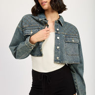 EMBROIDERED DENIM CROP JACKET-Emory Park-[option4]-[option5]-[option6]-[option7]-[option8]-Shop-Boutique-Clothing-for-Women-Online
