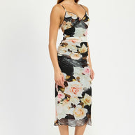 RUCHED MIDI V NECK DRESS-Emory Park-[option4]-[option5]-[option6]-[option7]-[option8]-Shop-Boutique-Clothing-for-Women-Online