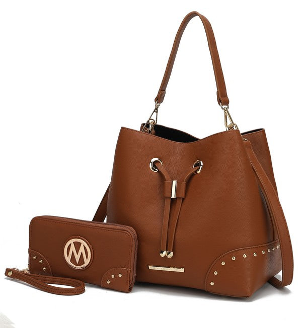 The Solid Bella Bucket by Mia K-MKF Collection by Mia K-[option4]-[option5]-[option6]-[option7]-[option8]-Shop-Boutique-Clothing-for-Women-Online