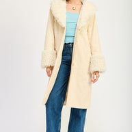 FAUX FUR MID TRENCH COAT-Emory Park-[option4]-[option5]-[option6]-[option7]-[option8]-Shop-Boutique-Clothing-for-Women-Online