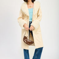 FAUX FUR MID TRENCH COAT-Emory Park-[option4]-[option5]-[option6]-[option7]-[option8]-Shop-Boutique-Clothing-for-Women-Online