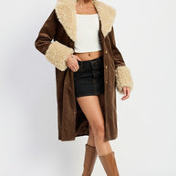 FAUX FUR MID TRENCH COAT-Emory Park-[option4]-[option5]-[option6]-[option7]-[option8]-Shop-Boutique-Clothing-for-Women-Online