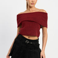 PLEATED SUEDE SKORT WITH BELT-Emory Park-[option4]-[option5]-[option6]-[option7]-[option8]-Shop-Boutique-Clothing-for-Women-Online