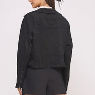 BELTED LONG SLEEVE ZIPPERED SUEDE MOTO JACKET-Jade By Jane-[option4]-[option5]-[option6]-[option7]-[option8]-Shop-Boutique-Clothing-for-Women-Online