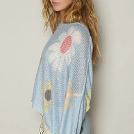 POL Flower Dropped Shoulder Long Sleeve Knit Top-knit top-Trendsi-[option4]-[option5]-[option6]-[option7]-[option8]-Shop-Boutique-Clothing-for-Women-Online