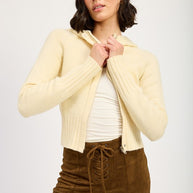 CROPPED HOODIE ZIP UP-Emory Park-[option4]-[option5]-[option6]-[option7]-[option8]-Shop-Boutique-Clothing-for-Women-Online