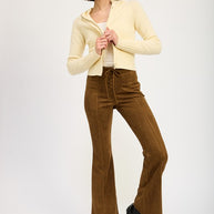 CROPPED HOODIE ZIP UP-Emory Park-[option4]-[option5]-[option6]-[option7]-[option8]-Shop-Boutique-Clothing-for-Women-Online