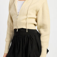 CROPPED HOODIE ZIP UP-Emory Park-[option4]-[option5]-[option6]-[option7]-[option8]-Shop-Boutique-Clothing-for-Women-Online