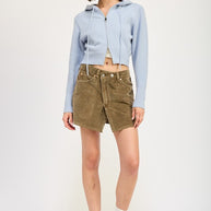 CROPPED HOODIE ZIP UP-Emory Park-[option4]-[option5]-[option6]-[option7]-[option8]-Shop-Boutique-Clothing-for-Women-Online