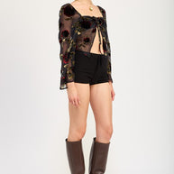 FLORAL FLYAWAY SLEEVE TOP-Emory Park-[option4]-[option5]-[option6]-[option7]-[option8]-Shop-Boutique-Clothing-for-Women-Online