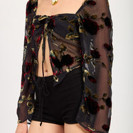 FLORAL FLYAWAY SLEEVE TOP-Emory Park-[option4]-[option5]-[option6]-[option7]-[option8]-Shop-Boutique-Clothing-for-Women-Online