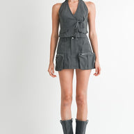 EXPOSED CARGO POCKET MINI SKIRT-Emory Park-[option4]-[option5]-[option6]-[option7]-[option8]-Shop-Boutique-Clothing-for-Women-Online