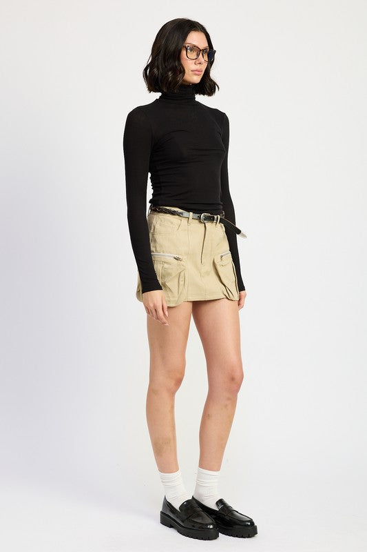 EXPOSED CARGO POCKET MINI SKIRT-Emory Park-[option4]-[option5]-[option6]-[option7]-[option8]-Shop-Boutique-Clothing-for-Women-Online