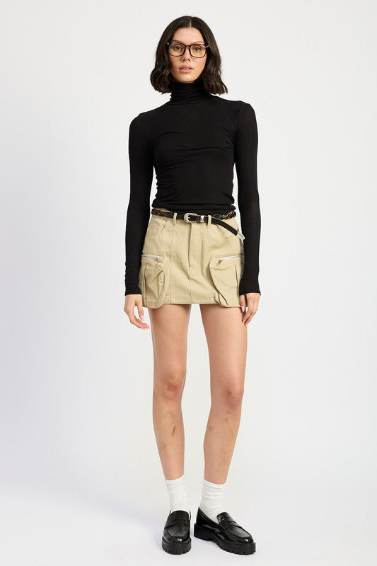 EXPOSED CARGO POCKET MINI SKIRT-Emory Park-[option4]-[option5]-[option6]-[option7]-[option8]-Shop-Boutique-Clothing-for-Women-Online