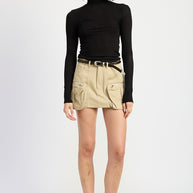EXPOSED CARGO POCKET MINI SKIRT-Emory Park-[option4]-[option5]-[option6]-[option7]-[option8]-Shop-Boutique-Clothing-for-Women-Online