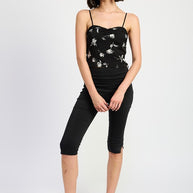 MIXED MEDIA SATIN SPAGHETTI STRAP TOP-Emory Park-[option4]-[option5]-[option6]-[option7]-[option8]-Shop-Boutique-Clothing-for-Women-Online