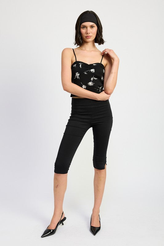 MIXED MEDIA SATIN SPAGHETTI STRAP TOP-Emory Park-[option4]-[option5]-[option6]-[option7]-[option8]-Shop-Boutique-Clothing-for-Women-Online