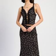 SATIN MIDI SKIRT WITH LACE TRIM-Emory Park-[option4]-[option5]-[option6]-[option7]-[option8]-Shop-Boutique-Clothing-for-Women-Online