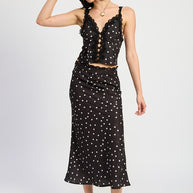 SATIN MIDI SKIRT WITH LACE TRIM-Emory Park-[option4]-[option5]-[option6]-[option7]-[option8]-Shop-Boutique-Clothing-for-Women-Online