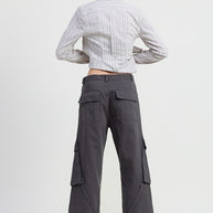 CARGO PANTS WITH POCKET DETAIL-Emory Park-[option4]-[option5]-[option6]-[option7]-[option8]-Shop-Boutique-Clothing-for-Women-Online