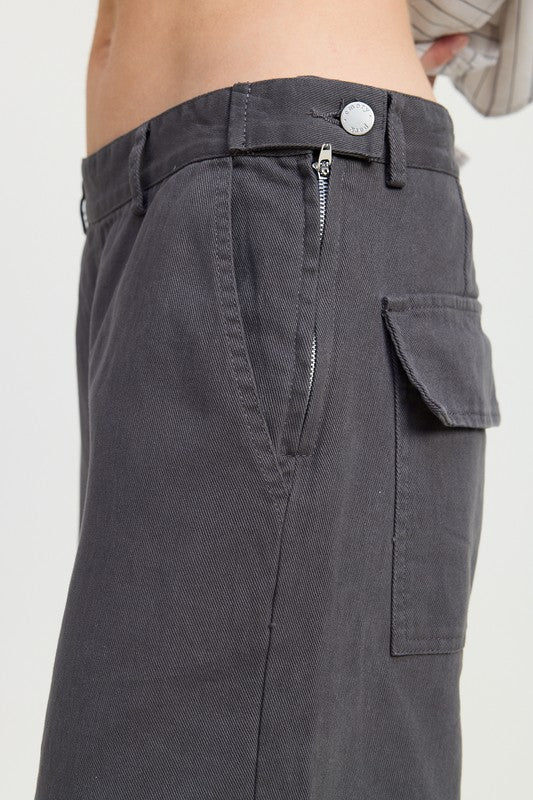 CARGO PANTS WITH POCKET DETAIL-Emory Park-[option4]-[option5]-[option6]-[option7]-[option8]-Shop-Boutique-Clothing-for-Women-Online